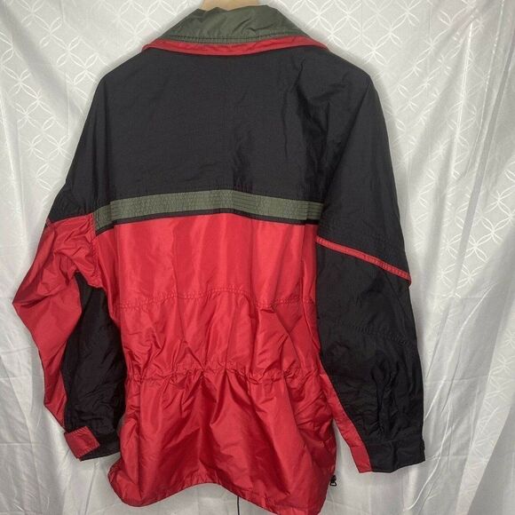 Columbia Nylon Full Zip Red Men’s Jacket Coat L - Picture 6 of 6